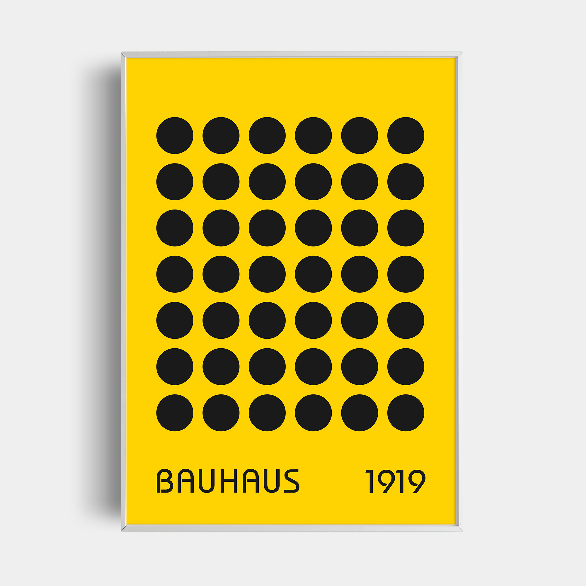 Bauhaus 1919 Dots Poster